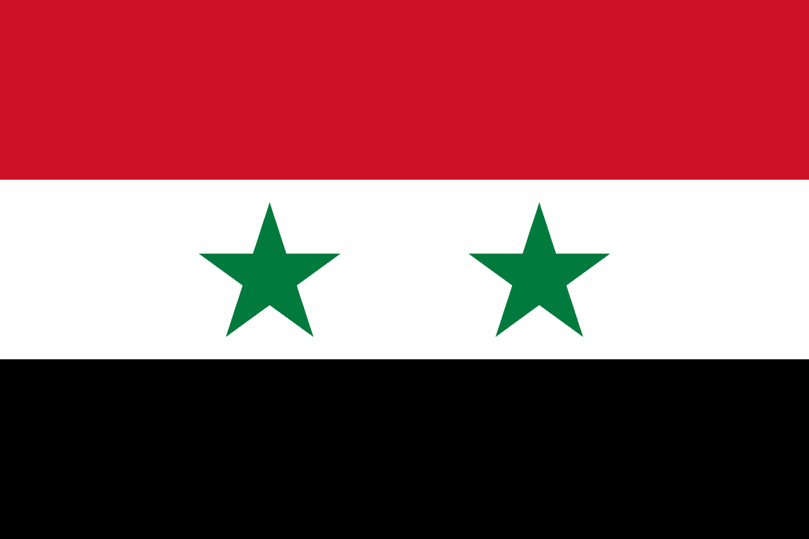 Syrien, Arabische Republik | Flaggen der Länder