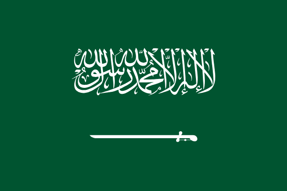 Resultado de imagen para bandera de arabia saudita