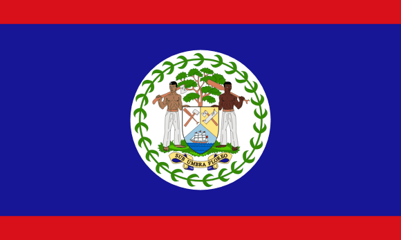 Resultado de imagem para Belize bandeira