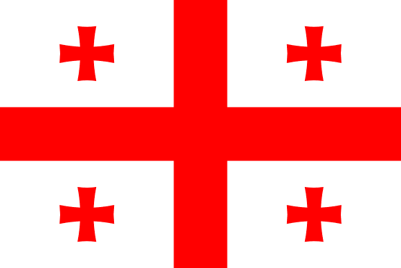 Resultado de imagen de georgia bandera