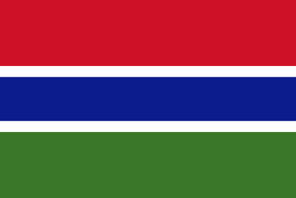 Resultado de imagem para Gambia Bandeira