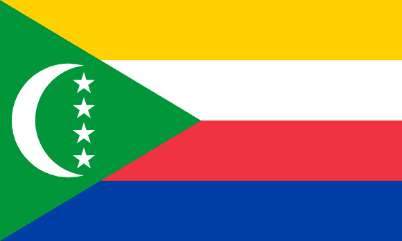 Resultado de imagem para Comores Bandeira