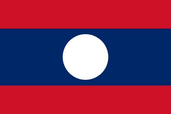 Resultado de imagem para Laos bandeira