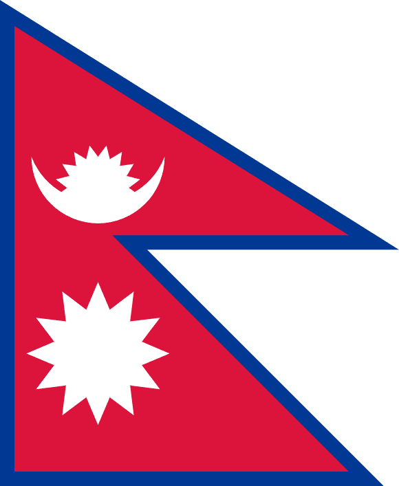 Image result for nepal flag png small