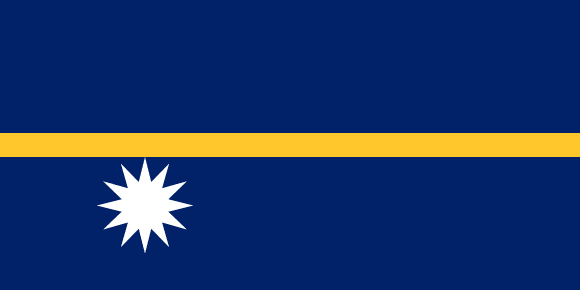 Resultado de imagem para Nauru bandeira